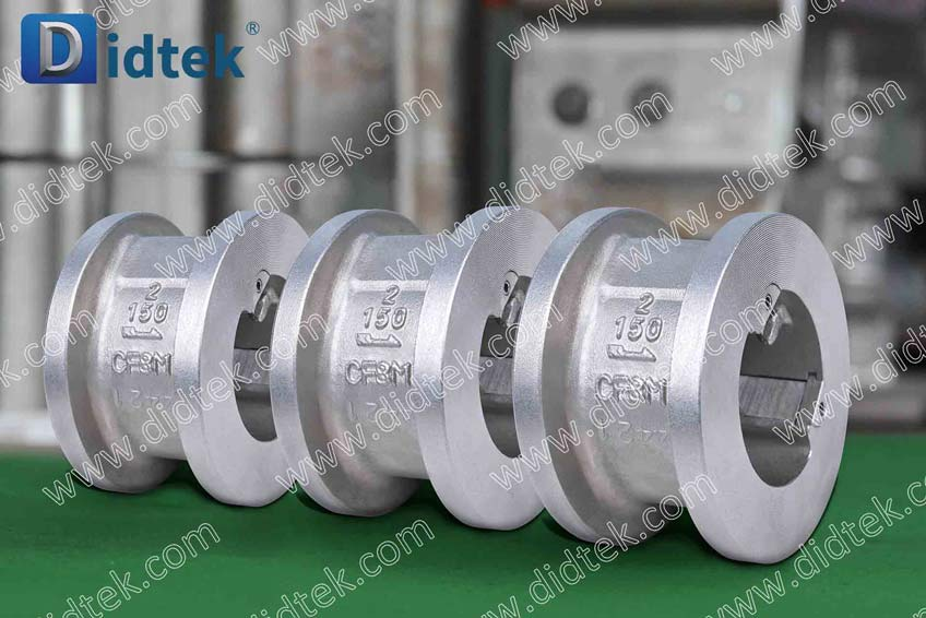 Didtek Tilting Disc Retainer Last Type Wafer Check Ventil