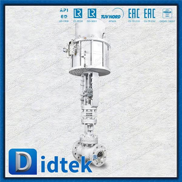 Dampf WC6 3 '' Pneumatic Flanhed Globe Ventil
