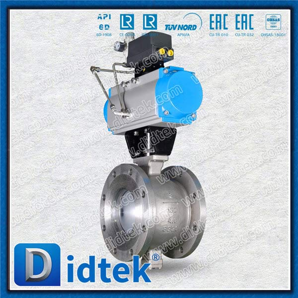 Pneumatische Duplex -Legierung 4A Segment gegen Portballventil