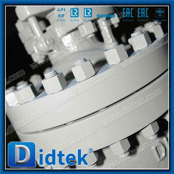 Butt Weld 8 '' 600 -lb -Gateventil mit Bypass