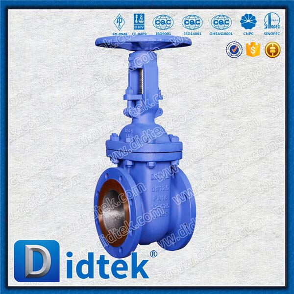 DIN-GATEN-VALVE-DN125, GS-C25, Handrad, Flansch