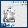PTFE-Kugelhahn mit Sitz und Dichtung und vollem Durchgang