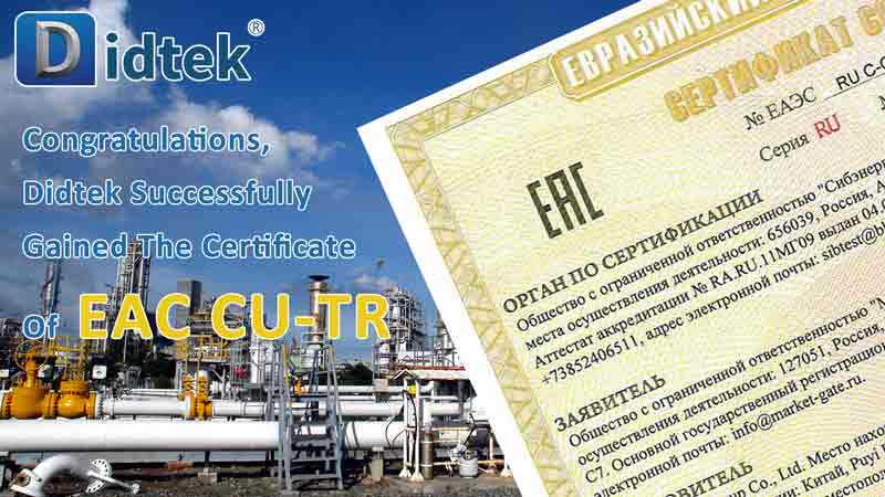 EAC CU-TR 010 und CU-TR 032 Zertifizierung für Didtek