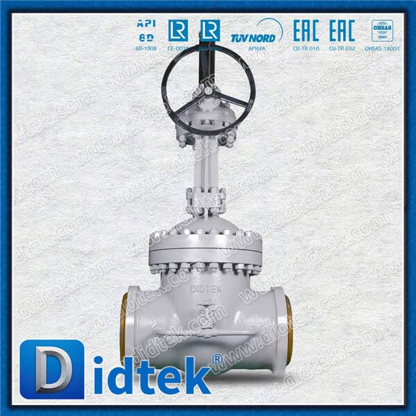 Dampf BW 18 '' WCB Gate Ventil mit Bypass
