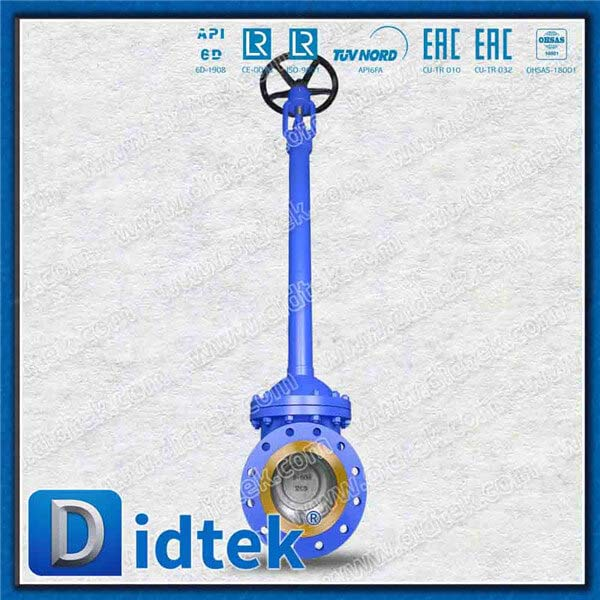Low Escape Extension Motornet Bellow Sealed Gate Ventil