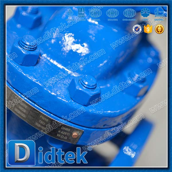 DIN-GATEN-VALVE-DN65, WCB, Handrad, Flansch