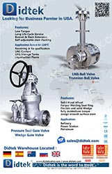 DIDTEK VALVE World Journal April-LNG-Ballventil- und Druckdichtungspartentil