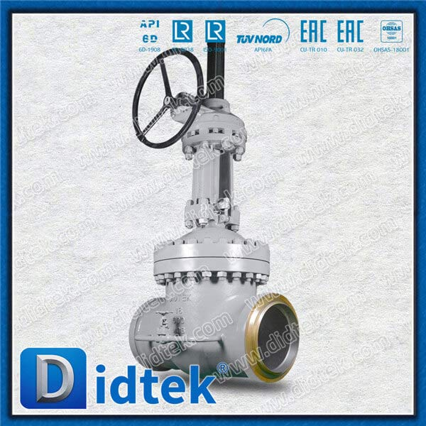 Dampf BW 18 '' WCB Gate Ventil mit Bypass