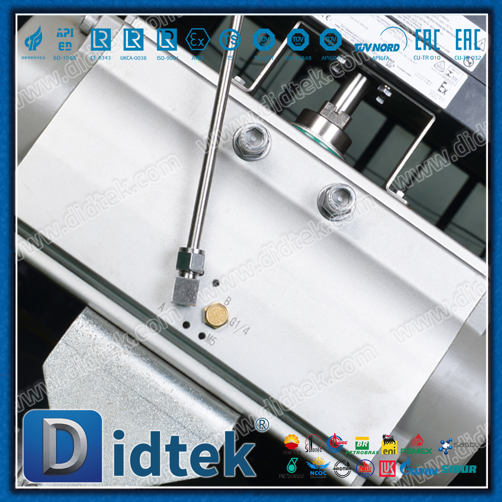 Didtek F316L Pneumatischer Kugelhahn