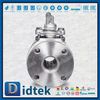 JIS 5K PTFE-Sitz-Schwimmkugelhahn mit reduziertem Durchgang