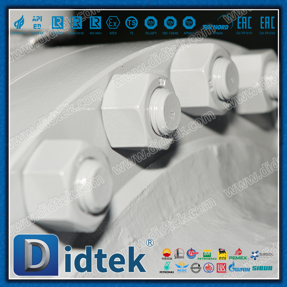 Zweiteiliger 18-Zoll-Kugelhahn aus Gussstahl mit Drehzapfen