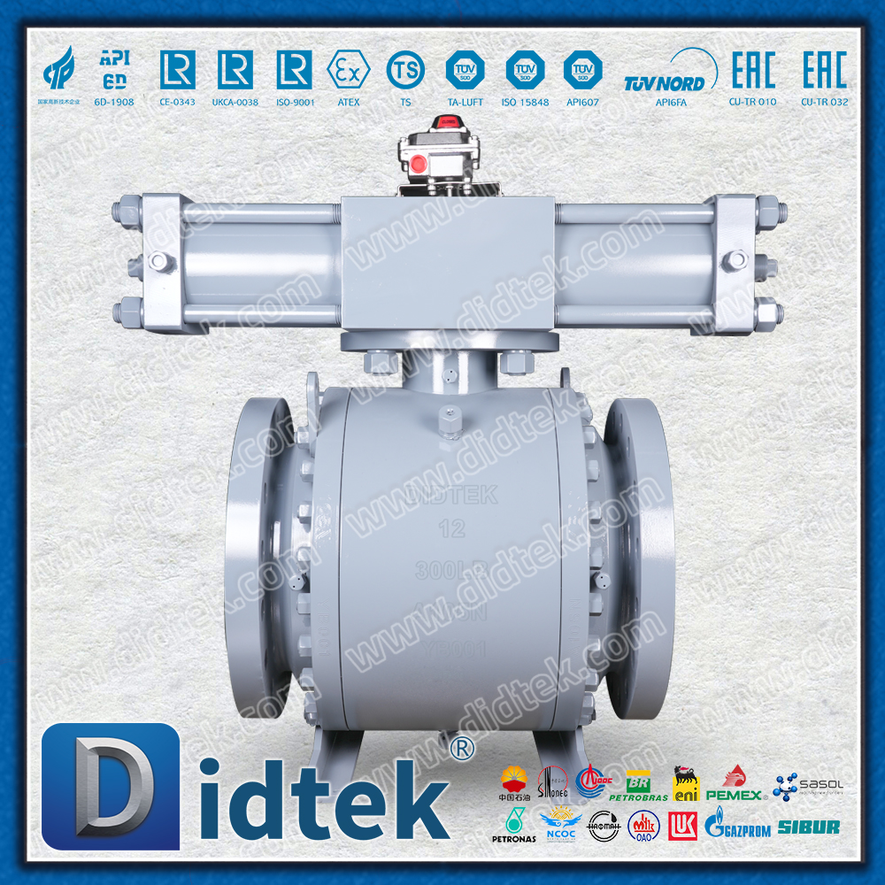 Industrielles hydraulisch betätigtes A105N-Ventil aus geschmiedetem Stahl