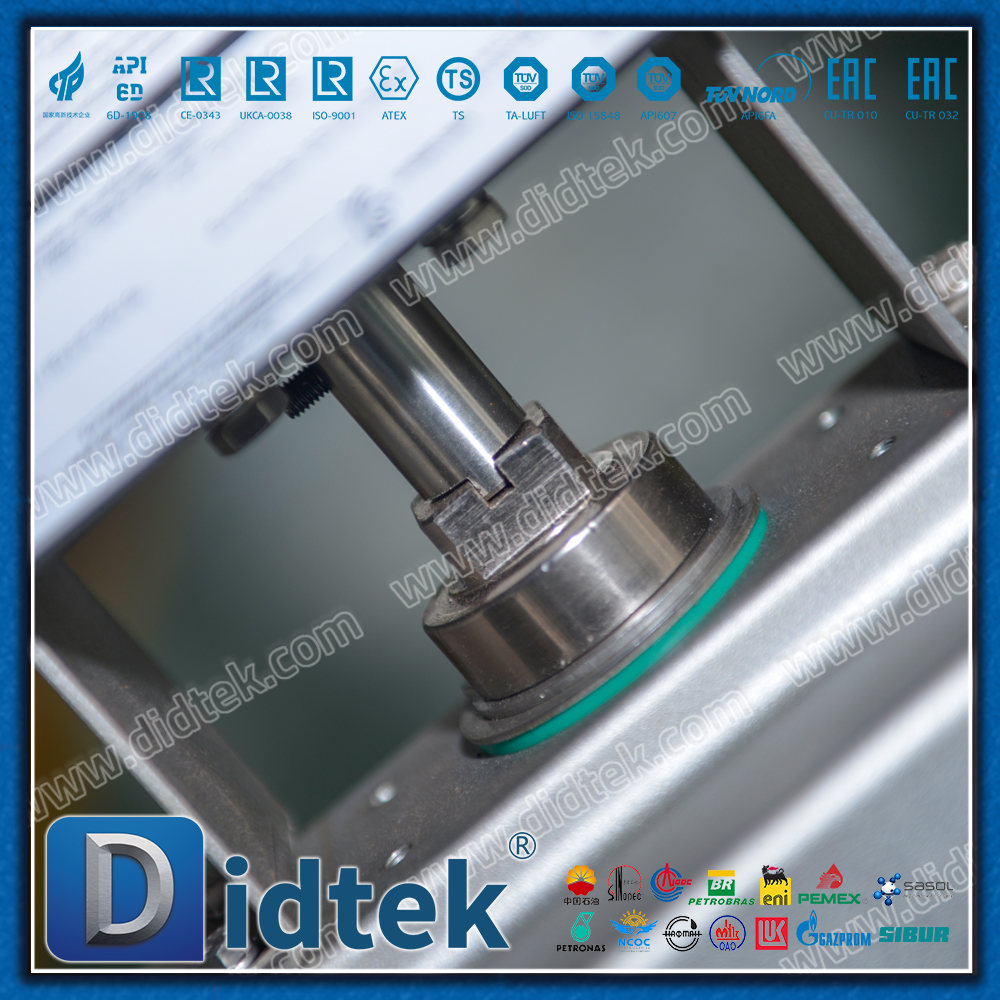 Didtek F316L Pneumatischer Kugelhahn