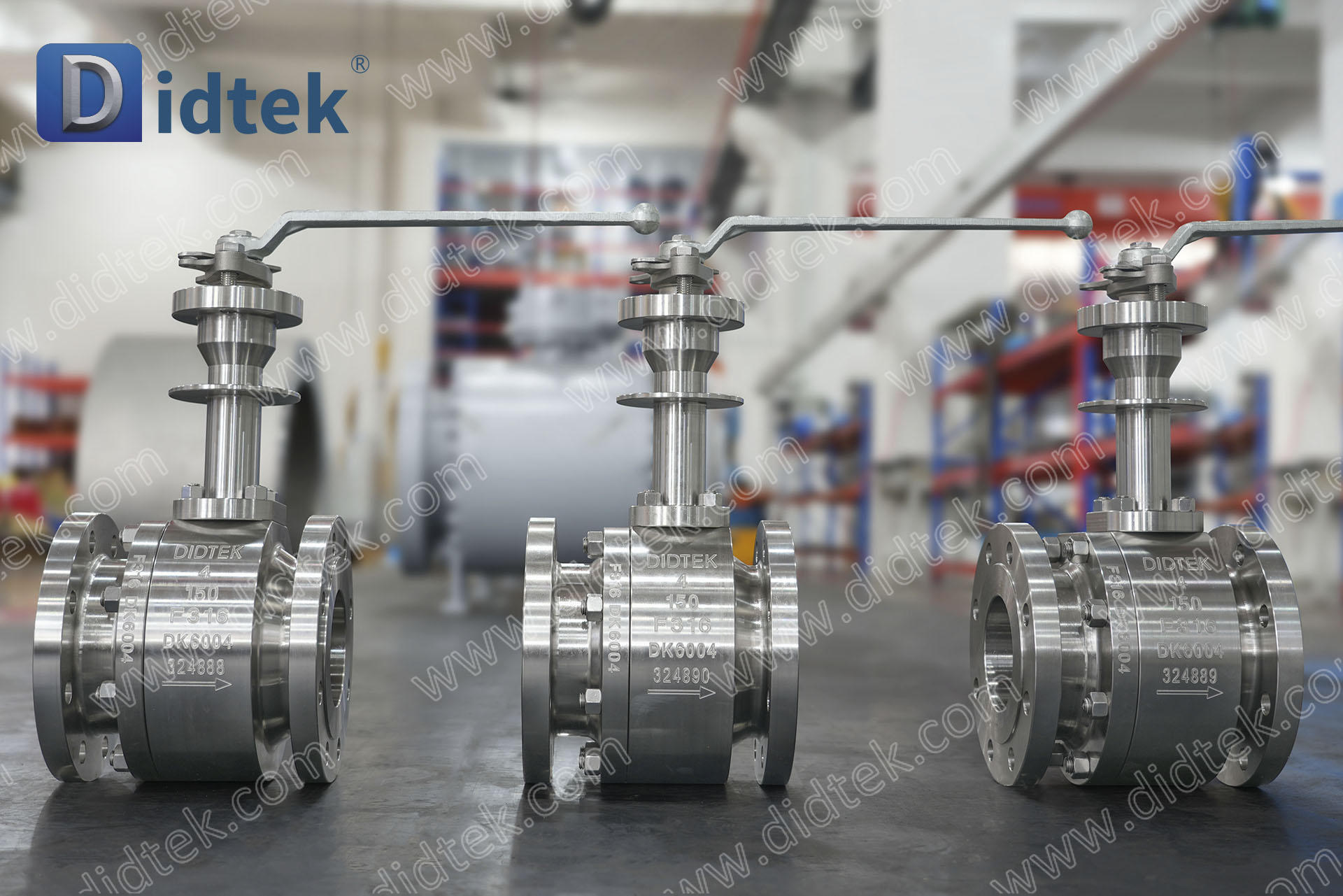 Didtek F316 kryogener Kugelhahn mit Flansch