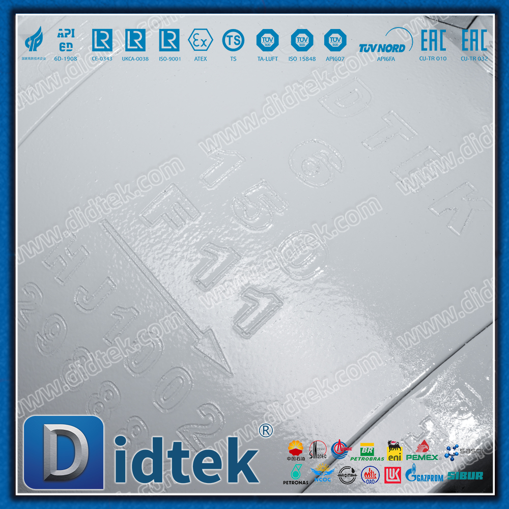 Didtek geschmiedeter F11-Schwimmkugelhahn mit vollem Durchgang und verschraubtem Flansch