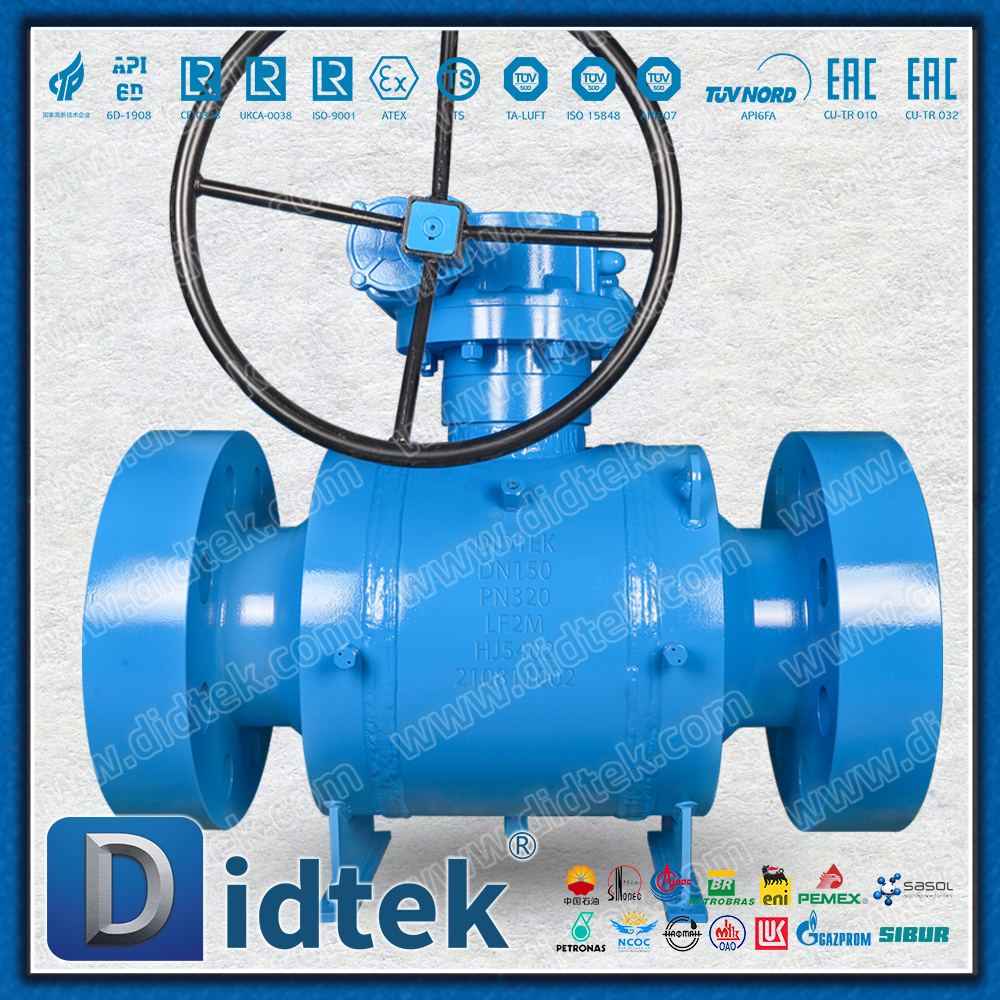 Didtek LF2M Hochdruck-Kryogen-Kugelhahn mit vollständiger Verschweißung