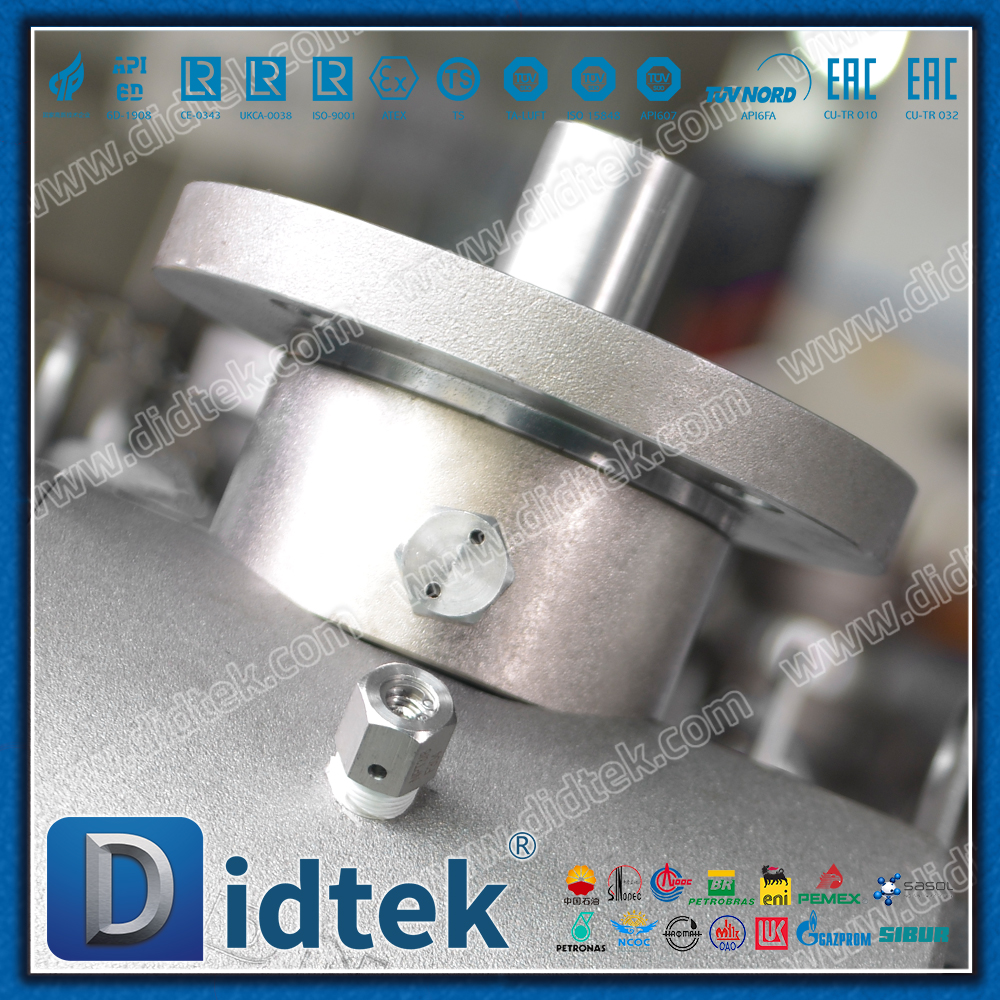 Didtek LF2 Tieftemperaturbeständiger Stumpfschweiß-Kugelhahn