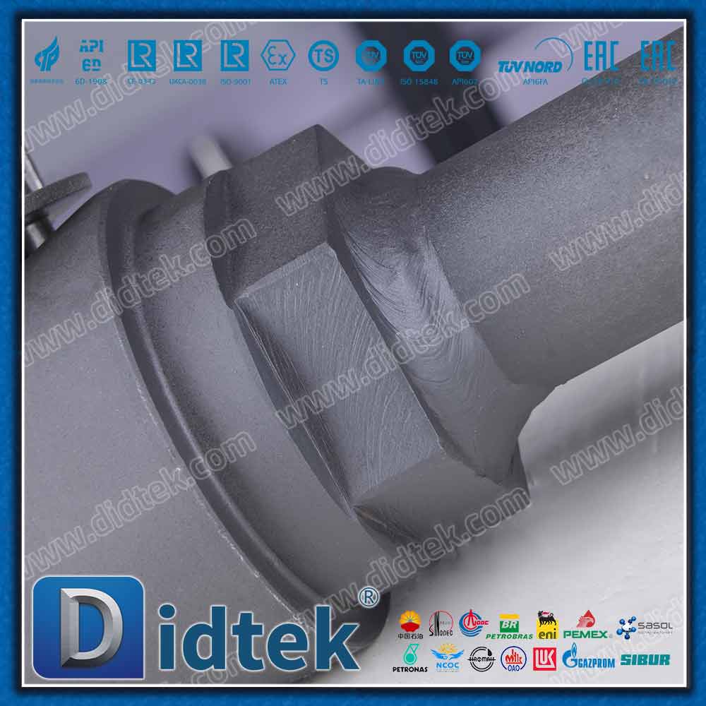 A105N 800LB Verlängerungsanschluss, geschmiedeter schwimmender Kugelhahn