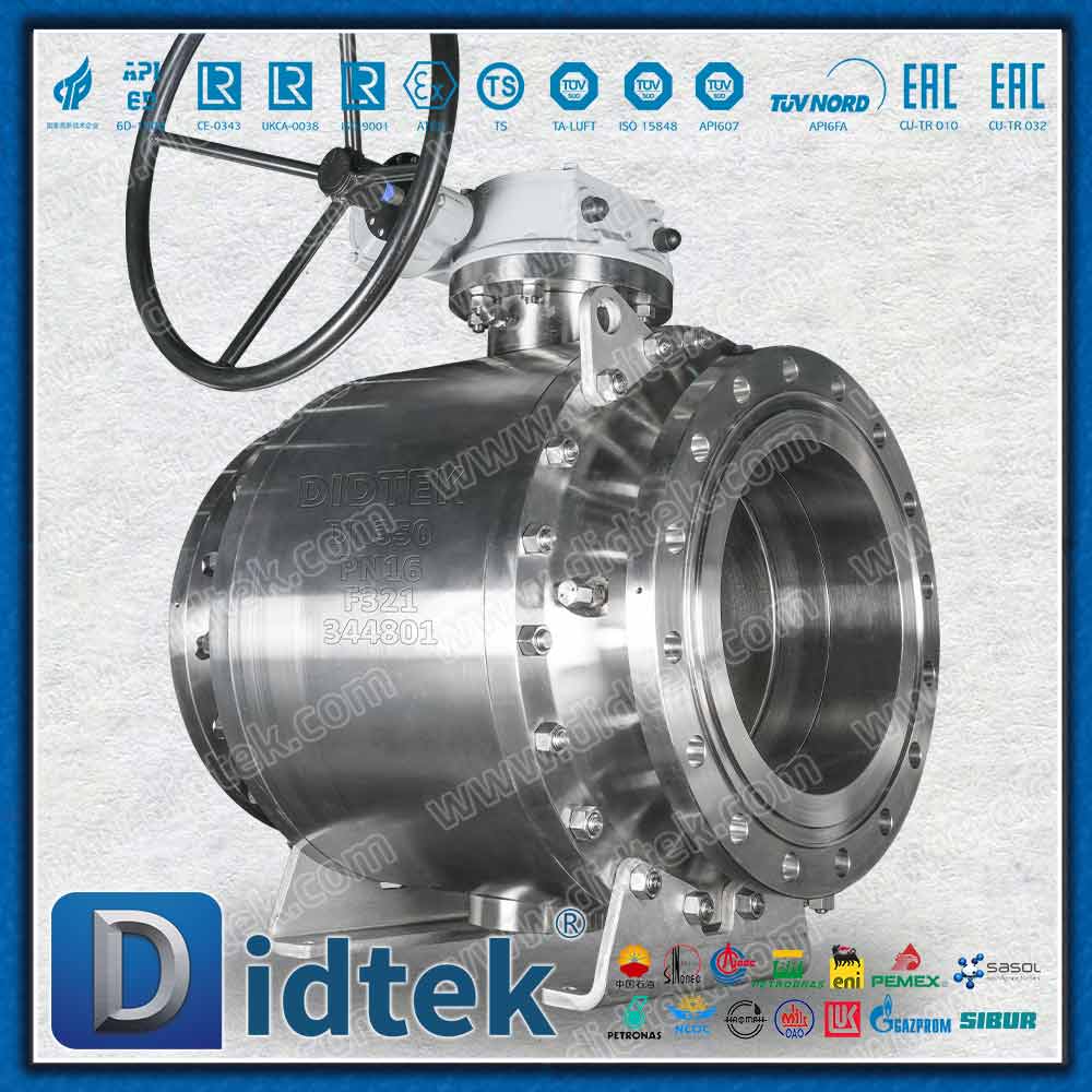 SS321 Zapfenkugelhahn mit Vakuumprüfung