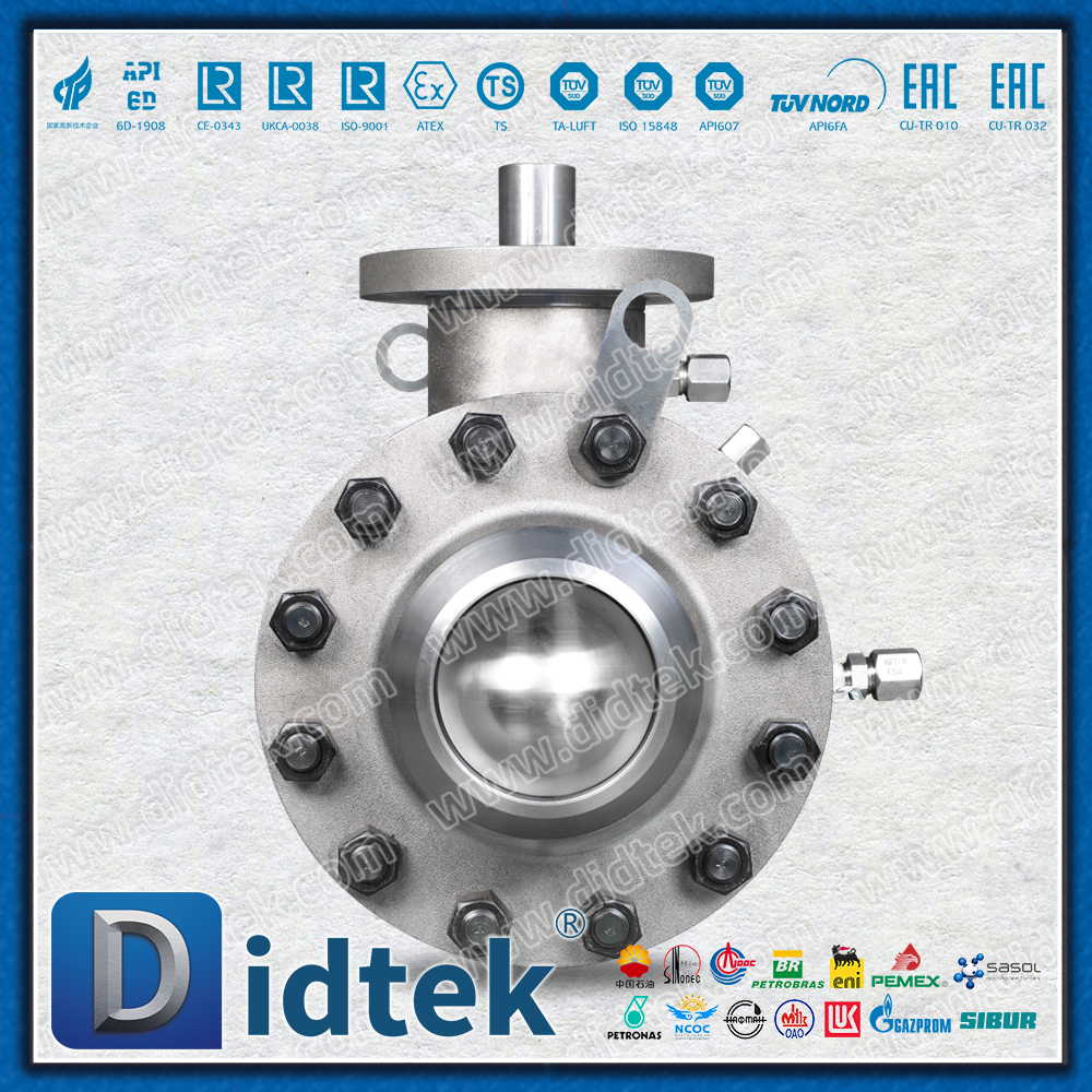 Didtek LF2 Tieftemperaturbeständiger Stumpfschweiß-Kugelhahn