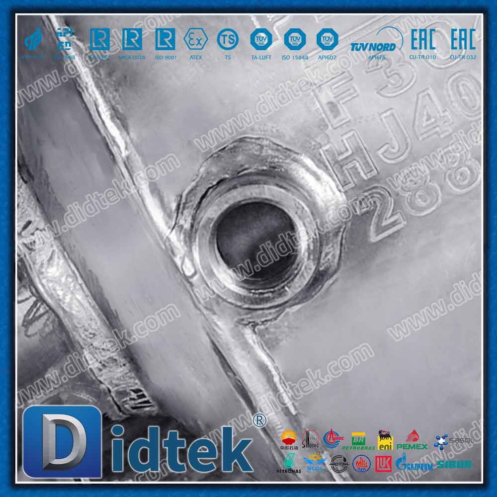 Vollverschweißter Kugelhahn mit Isoliermantel