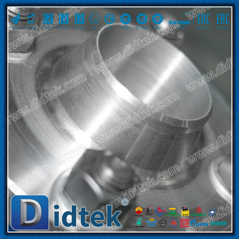 Manueller schwimmender Kugelhahn mit vollem Durchgang und passendem Flansch