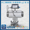 Didtek F316L Pneumatischer Kugelhahn