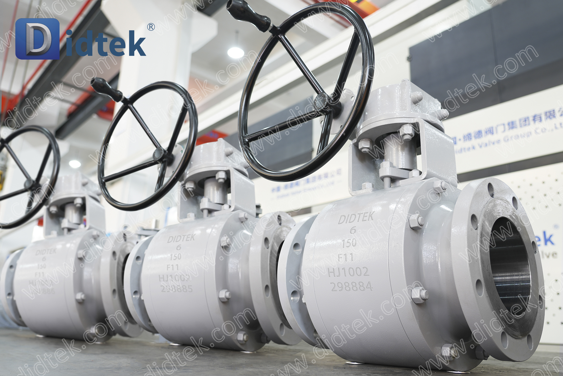 Didtek geschmiedeter F11-Schwimmkugelhahn mit vollem Durchgang und verschraubtem Flansch