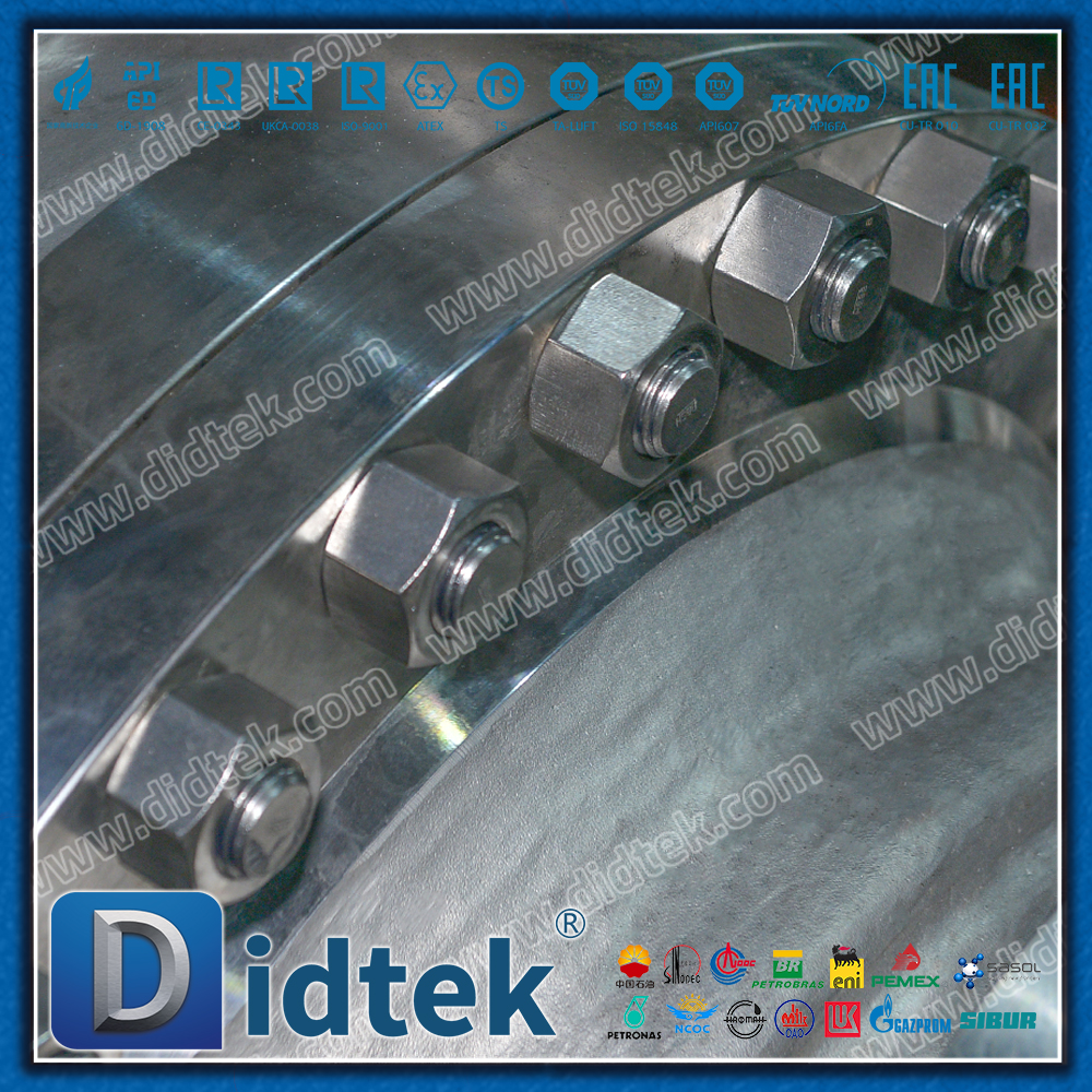 24'' CF3 Edelstahl-Kugelhahn mit Zapfenmontage