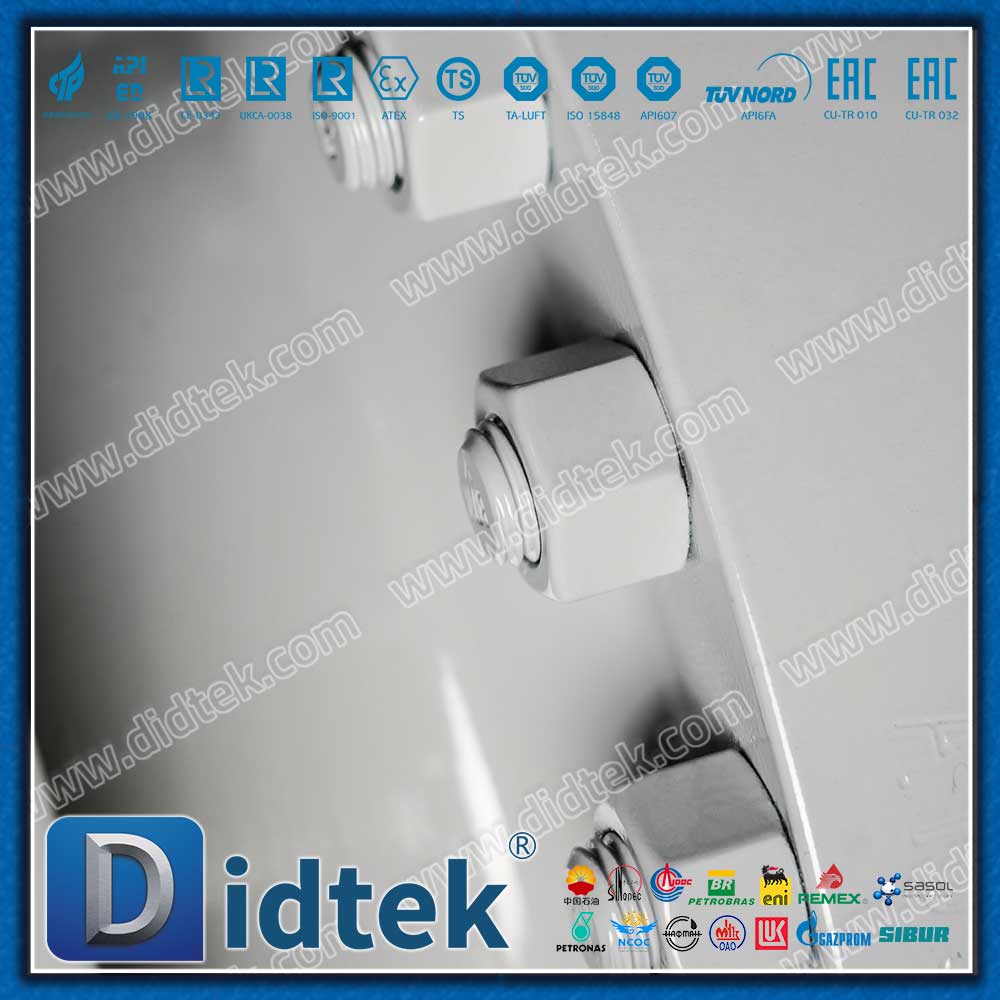 Schneckengetriebe 600LB Kugelhahn aus geschmiedetem Stahl