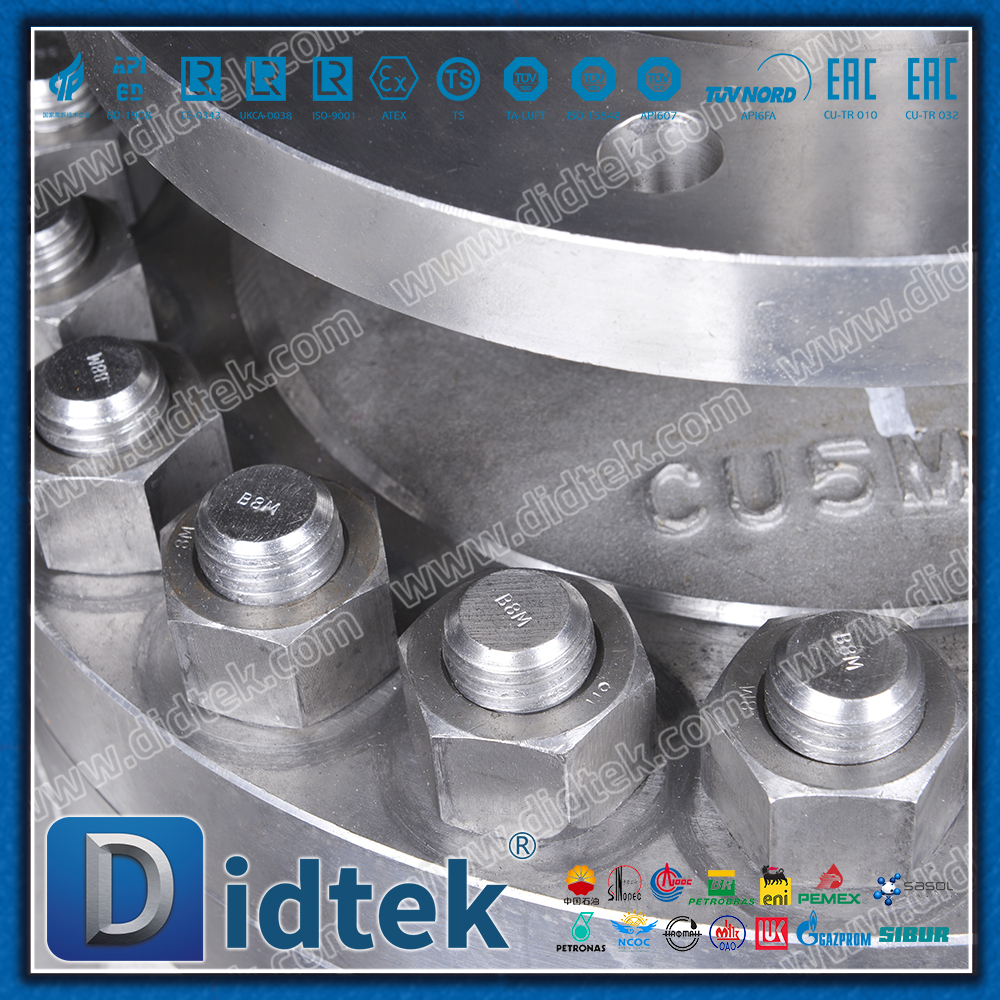CU5MCUC Hochtemperatur-Kugelhahn mit oberem Eingang aus Nicker-Legierung