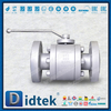 A105 Kohlenstoffstahl 3''X2'' geschmiedeter schwimmender Kugelhahn mit reduzierter Bohrung