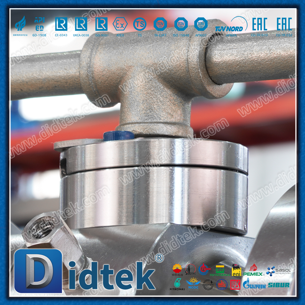 Didtek Necking Double-Direction Lippe Special Alloy Inconel 825 Trunnion Ball Valve