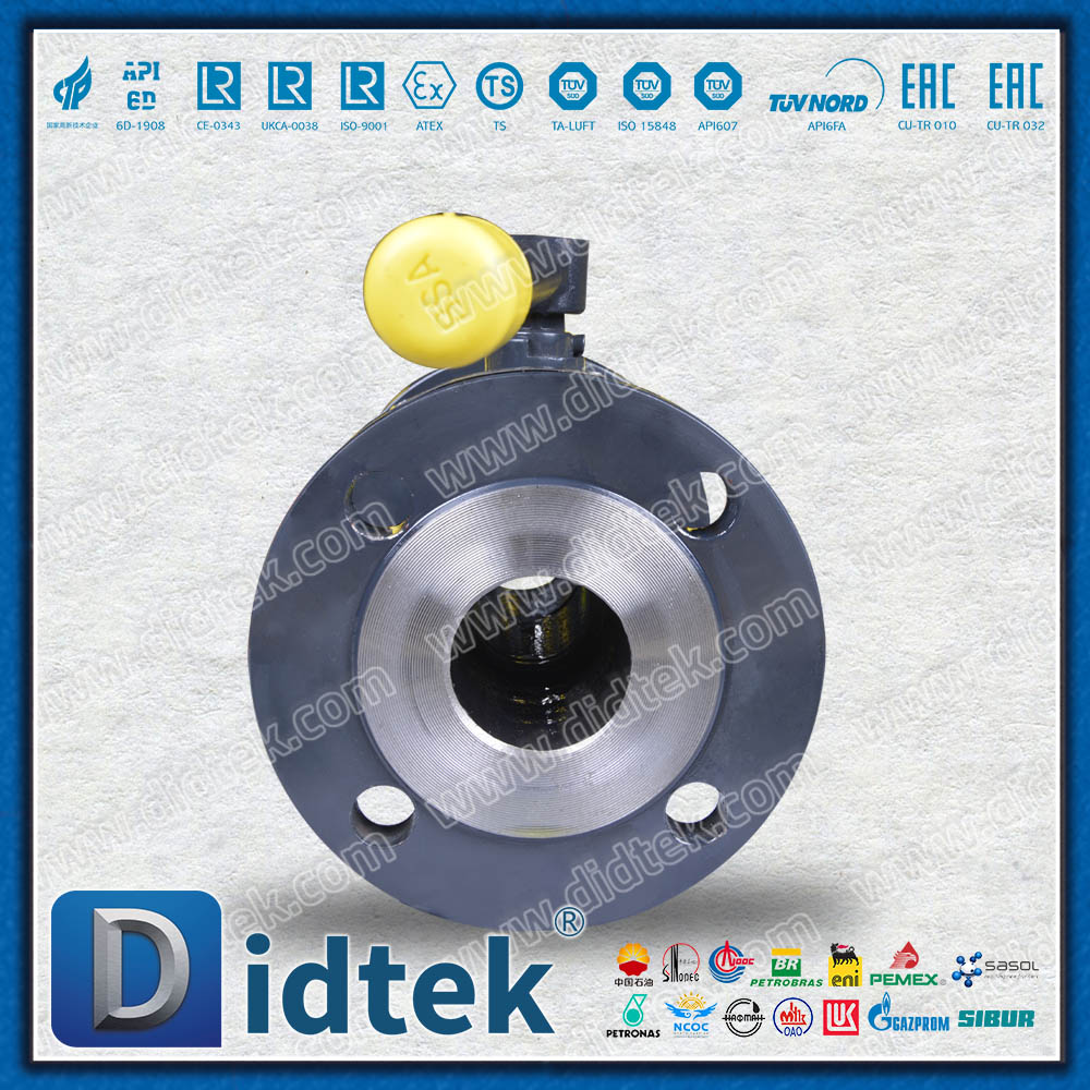 SS304 Edelstahl PTFE Weichdichtung ST37.8 Vollverschweißter Kugelhahn