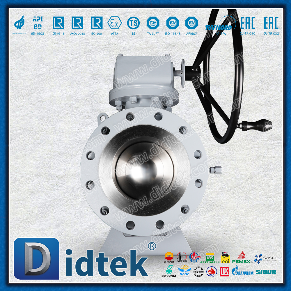 ASTM A105N Schweißauflage UNS N06625+TCC Zapfenkugelventil 