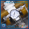 Meerwasser 300℃ F51 Pneumatischer Kugelhahn mit Metallsitz
