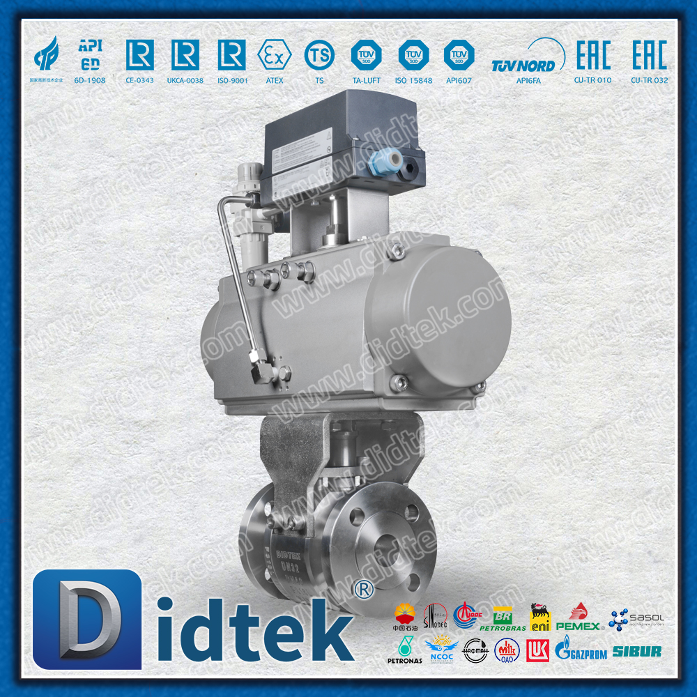 Didtek F316L Pneumatischer Kugelhahn