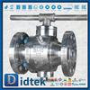 Didtek Necking Double-Direction Lippe Special Alloy Inconel 825 Trunnion Ball Valve
