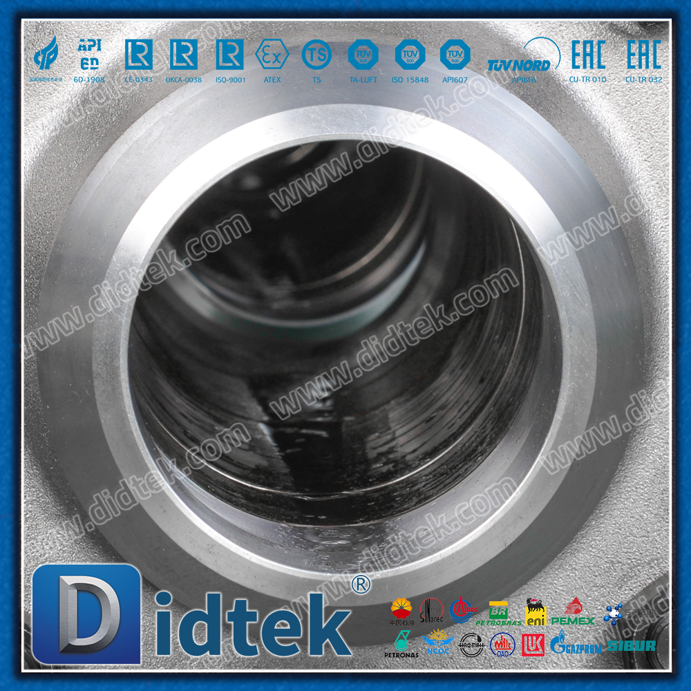 Didtek LF2 Tieftemperaturbeständiger Stumpfschweiß-Kugelhahn