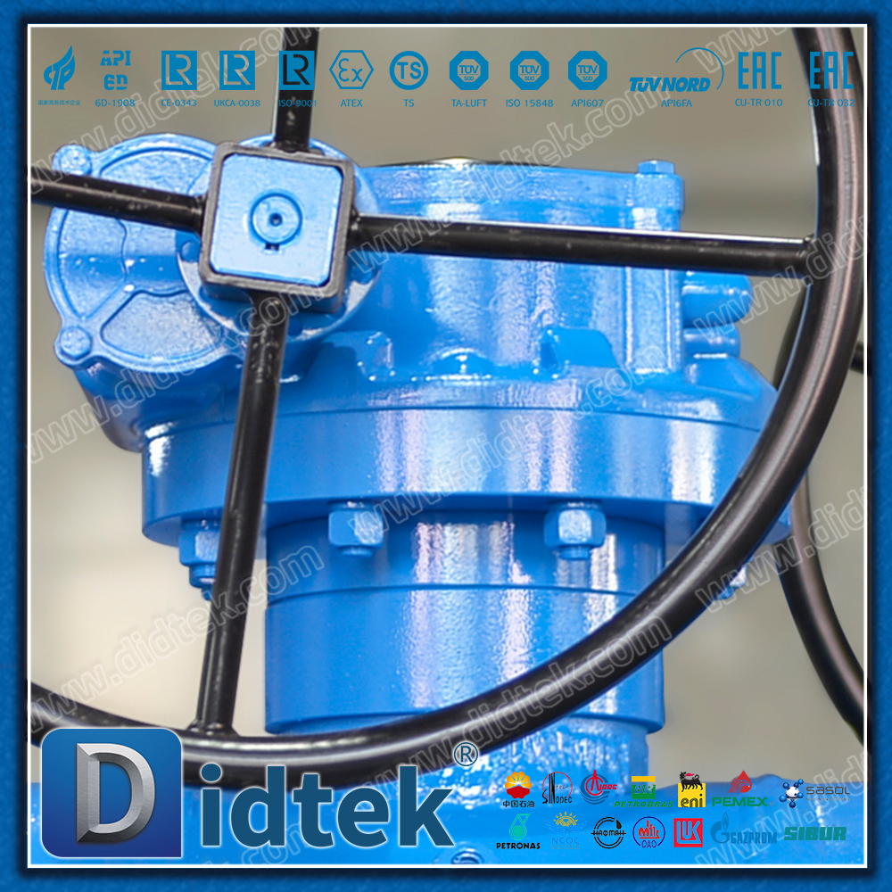 Didtek LF2M Hochdruck-Kryogen-Kugelhahn mit vollständiger Verschweißung