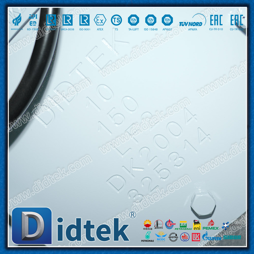 Freigeschmiedeter LF2-Kugelhahn mit oberem Eingang und Getriebeantrieb