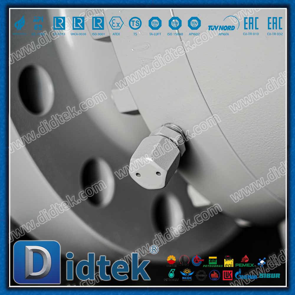 Schneckengetriebe 600LB Kugelhahn aus geschmiedetem Stahl