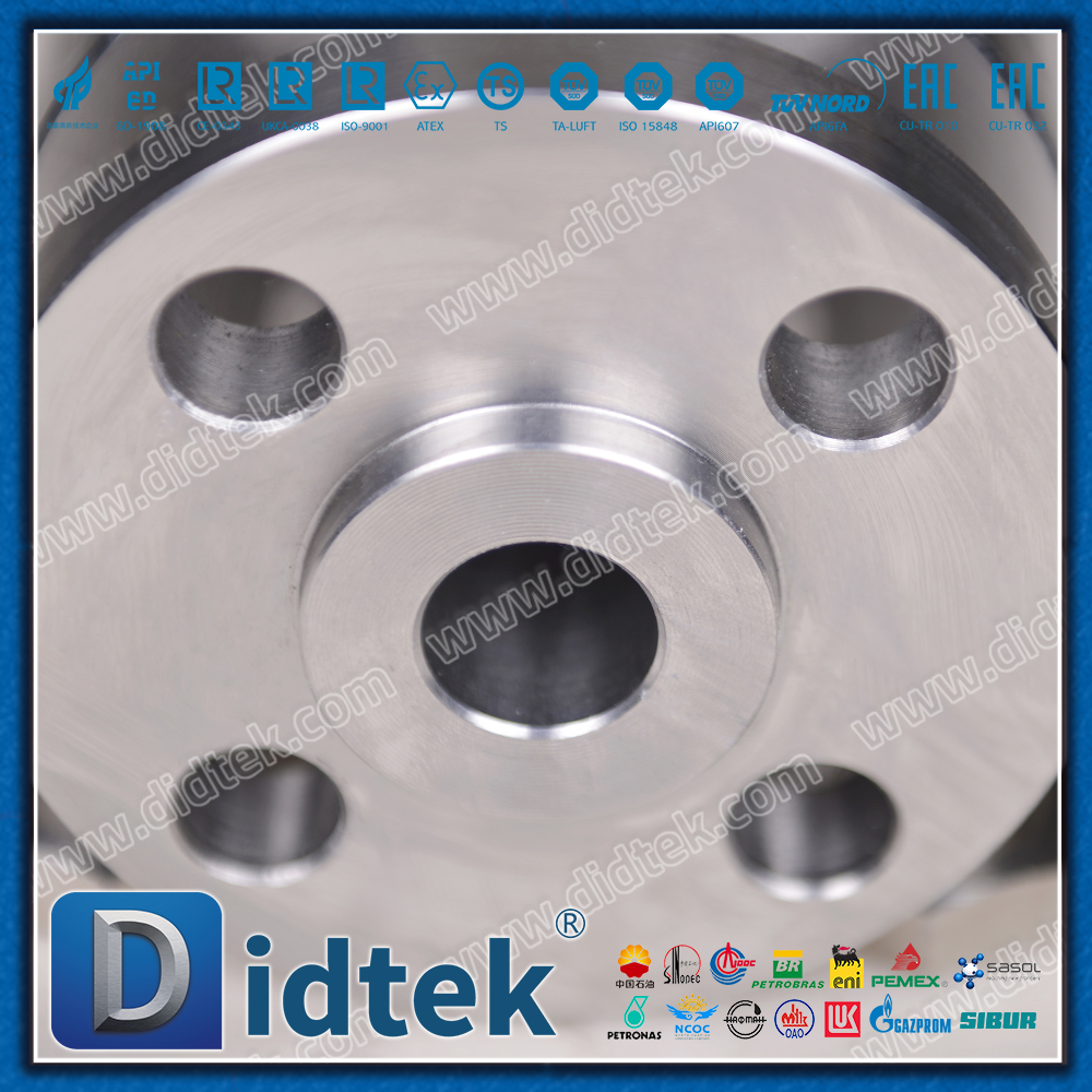 Meerwasser 300℃ F51 Pneumatischer Kugelhahn mit Metallsitz