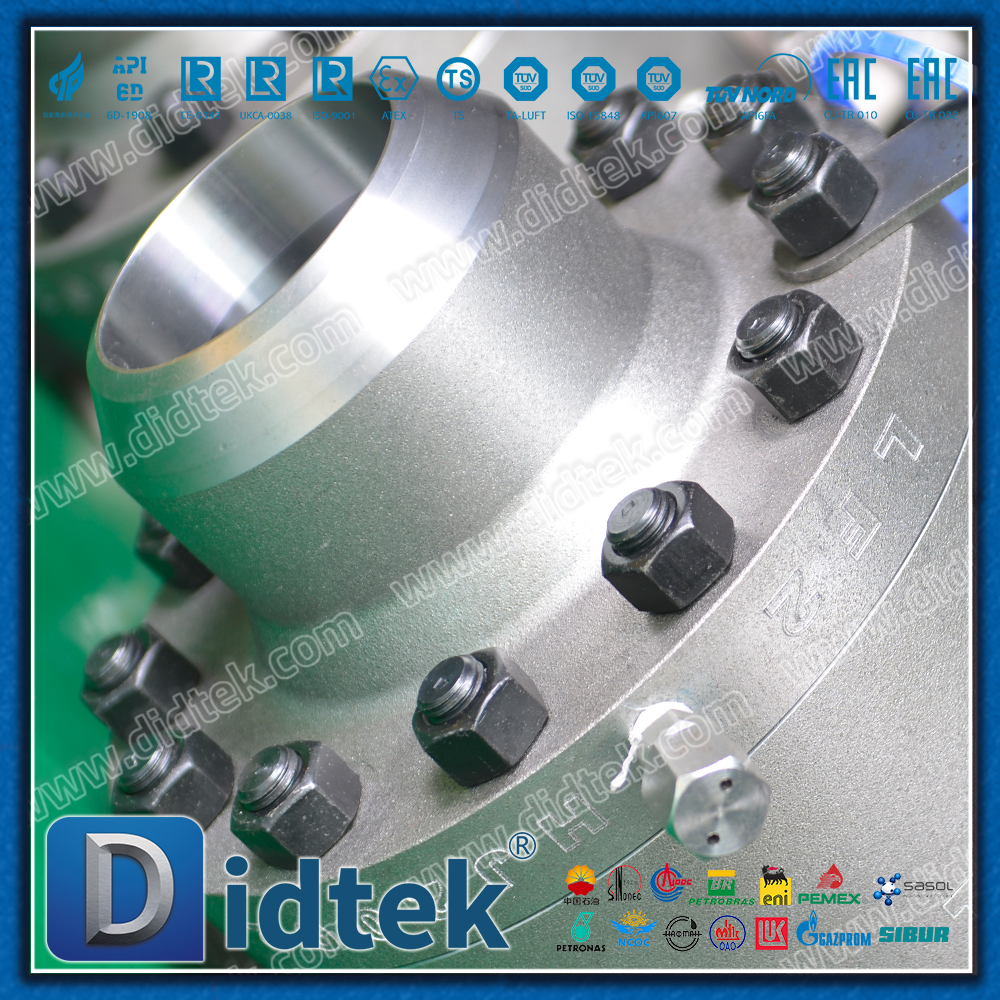 Didtek LF2 Tieftemperaturbeständiger Stumpfschweiß-Kugelhahn