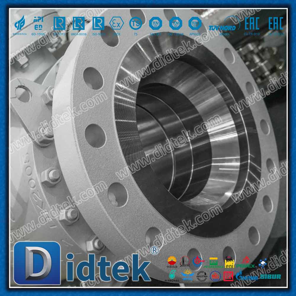 Federunterstützter PTFE-Kugelhahn mit Lippendichtung von Elgiloy 