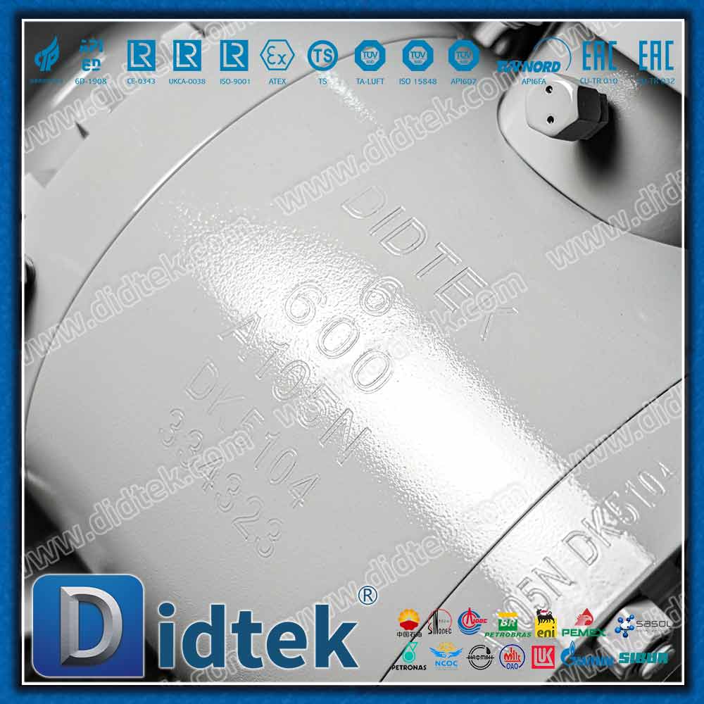 Schneckengetriebe 600LB Kugelhahn aus geschmiedetem Stahl