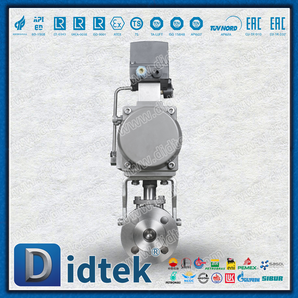 Didtek F316L Pneumatischer Kugelhahn