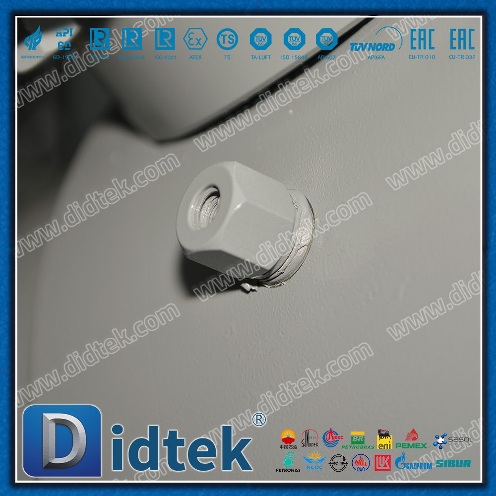 Didtek Flansch 6 Zoll 2500LB geschmiedete DBB Trunnion Kugelhähne