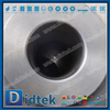 F51 Duplex-Edelstahl-Doppeltwirkender pneumatischer Stellantrieb, geschmiedeter schwimmender Kugelhahn mit Metallsitz