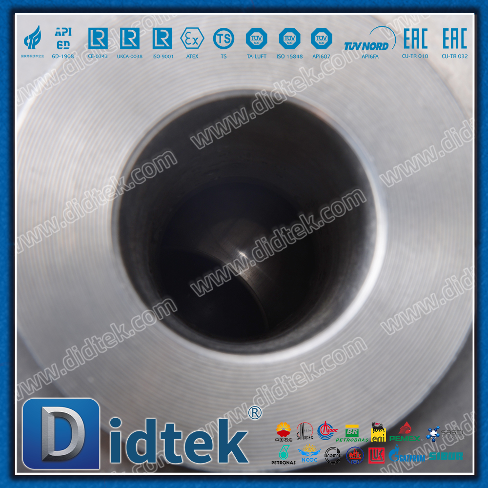 F51 Duplex-Edelstahl-Doppeltwirkender pneumatischer Stellantrieb, geschmiedeter schwimmender Kugelhahn mit Metallsitz